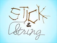 stick and string image